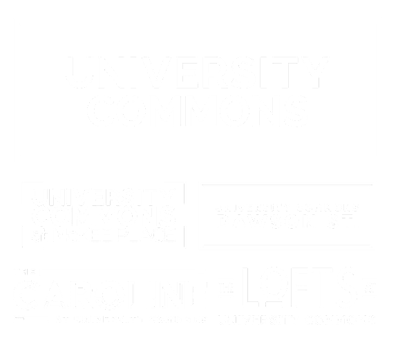 Logo at University Commons in Pittsburgh, PA