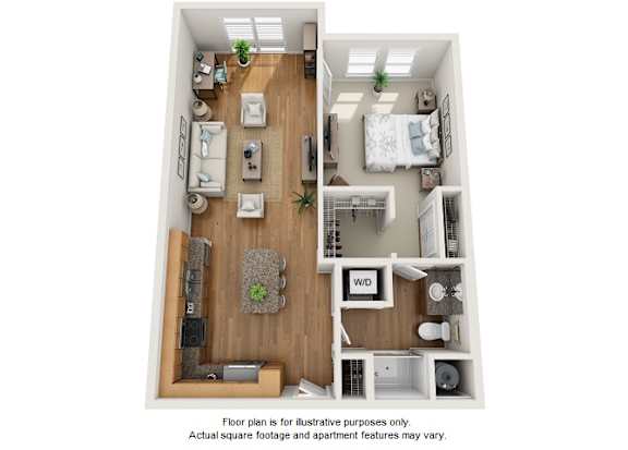 Pilak floor plan Pilak floor plan at Element 47 by Windsor, Denver, Colorado