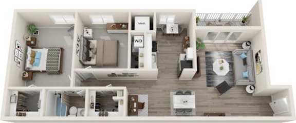  Floor Plan The Garland II
