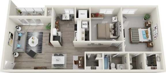  Floor Plan The Dandridge