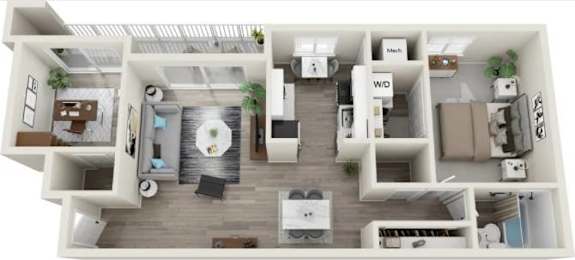  Floor Plan The Presley w/Den