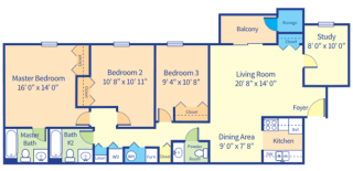 Carriage Pointe at Aquia Stafford II Floor Plan