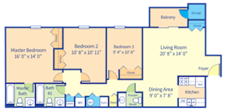 Carriage Pointe at Aquia Stafford I Floor Plan
