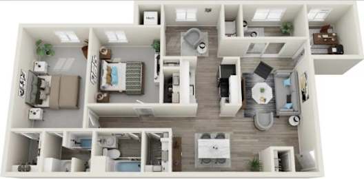  Floor Plan The Bacall