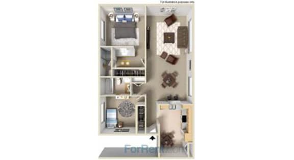 Point Bonita Apartment Homes - 2 Bedroom 2 Bath Apartment