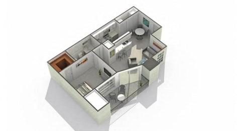 an image of a floor plan of a house