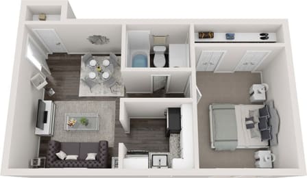 Westport 1 Bed at Southridge, Kansas City, KS, 66103