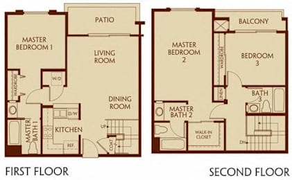 3.3 thm 3 Bed 3 Bath