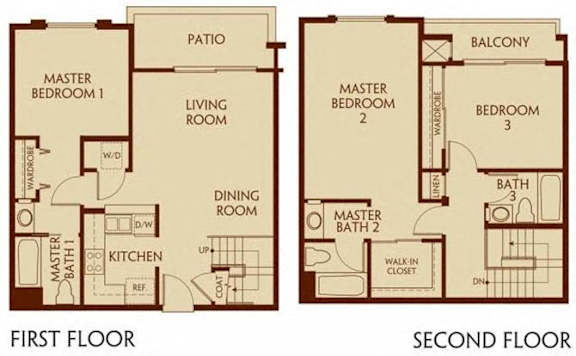 3.3 thm 3 Bed 3 Bath