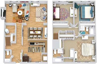  Floor Plan WELLINGTON TOWNHOUSE