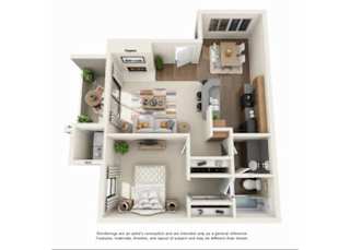 Floor Plan 1 Bedroom Casita Classic
