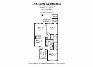 2 bed 2 bath 1042 sq ft