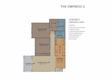 The Empress II FloorPlan at Rosemont Vinings Ridge, Atlanta, GA
