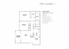 Vinings FloorPlan at Rosemont Vinings Ridge, Georgia