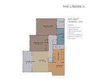 The Linden II FloorPlan at Rosemont Vinings Ridge, Atlanta, GA