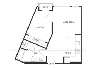  Floor Plan One B