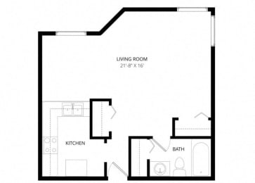 Alpine  Apartments - Floorplan