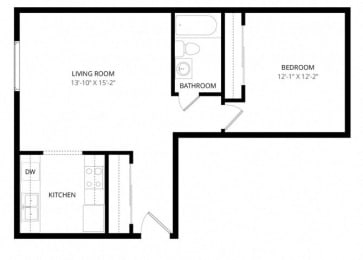 Amber Ridge Apartments - Floorplan
