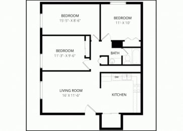 Conifer Grove Apartments - Floorplan