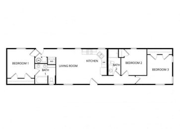 Four Seasons Apartments - Floorplan