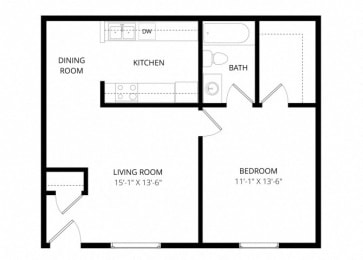 Rancho Tudor Apartments - Floorplan