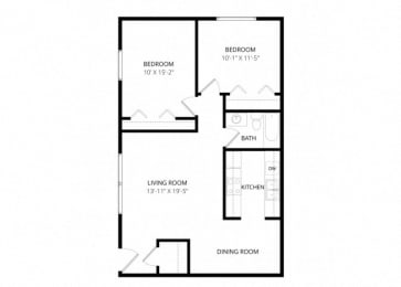 Rancho Tudor Apartments - Floorplan