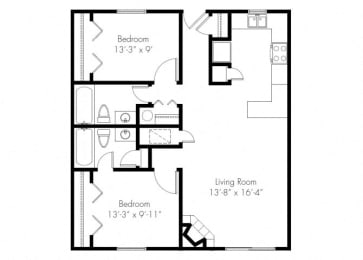 Wildwood Estates Apartments - Floorplans