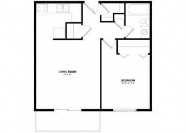 The Alaskan Apartments - Floorplan