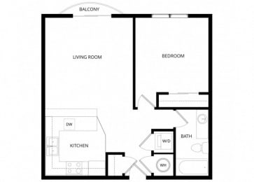 Park Plaza II Apartments - Floorplan