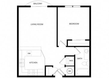 Park Plaza II Apartments - Floorplan