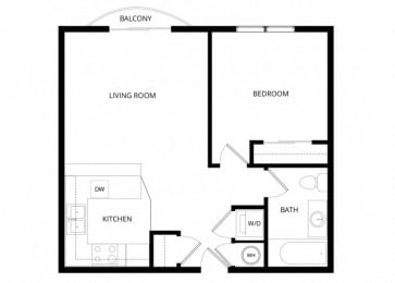 Park Plaza II Apartments - Floorplan