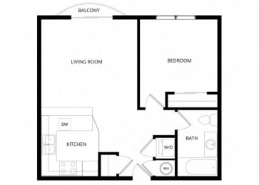 Park Plaza II Apartments - Floorplan