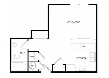 Park Plaza II Apartments - Floorplan