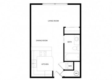 Park Plaza II Apartments - Floorplan