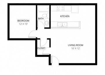 Timber Ridge Apartments - Floorplan