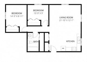 Timber Ridge Apartments - Floorplan
