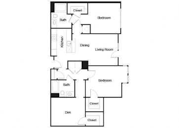 Floor Plan  B5D floor plan