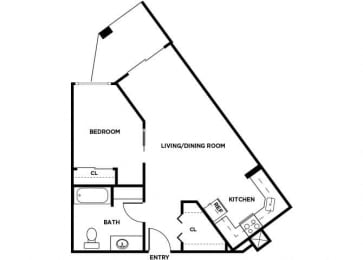 Floor Plan  A3 floor plan at Forbes Lake in Kirkland WA