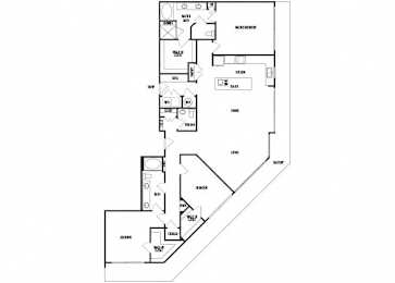 Floor Plan  C2 at Ascent at City Centre