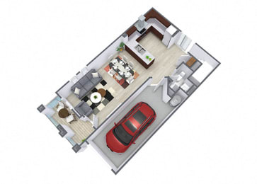 Four Bedroom Down Stairs