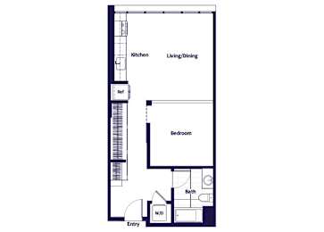 Floor Plan  A05 Floorplan at Idea1 Apartments in in San Diego CA