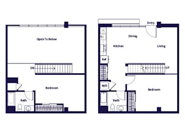 Floor Plan  B05L Floorplan at Idea1 Apartments in San Diego CA