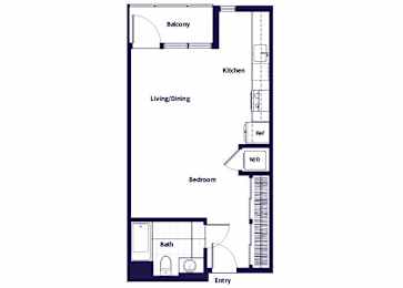 Floor Plan  S02 Floorplan at Idea1 Apartments in San Diego CA