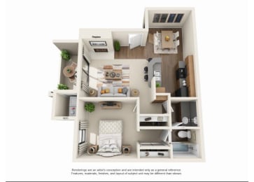 1 bedroom Renovated | One bedroom One bathroom