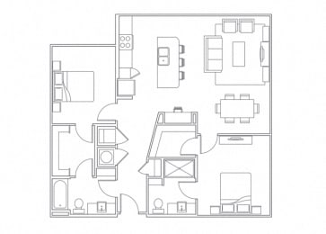 Floor Plan  Best Apartments in Franklin TN