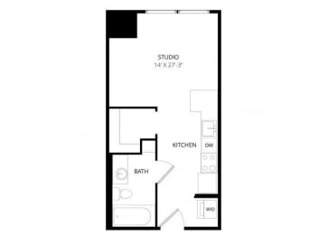  Floor Plan Studio A and B