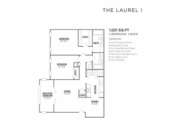 Vinings FloorPlan at Rosemont Vinings Ridge, Georgia