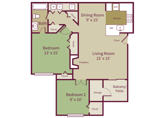 Floor Plan  Breckenridge Condominiums Barton Floor Plan