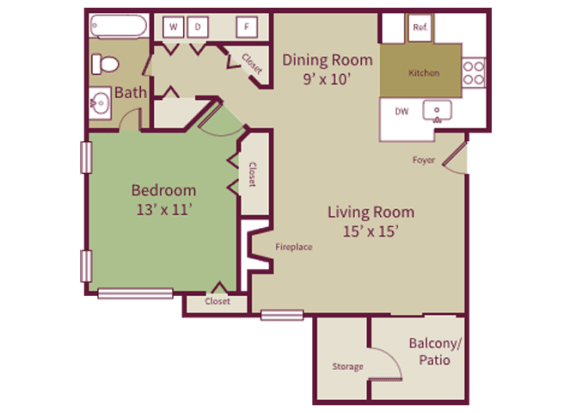 Floor Plan  Breckenridge Condominiums Carlson Floor Plan