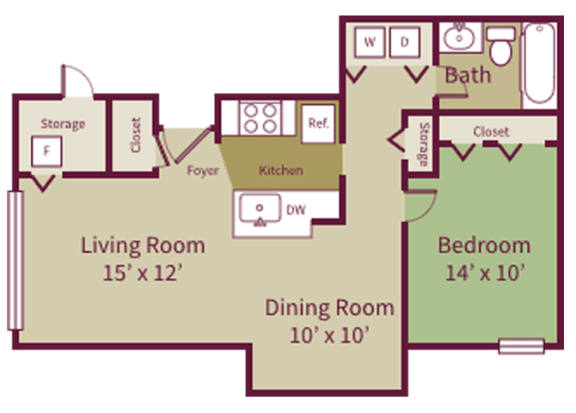 Floor Plan  Breckenridge Condominiums Dillon Floor Plan